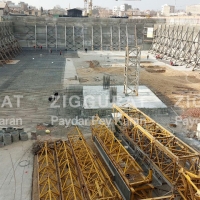 پروژه گودبرداری و پایدارسازی ساختمان تجاری چهاردانگه
